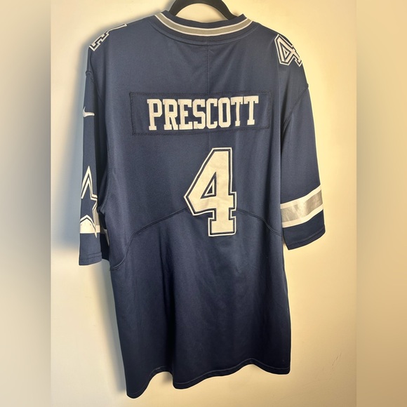 DAK PRESCOTT Dallas Cowboys NIKE x NFL Players Jersey Blue & White Men’s Sz XXXL - Picture 4 of 6